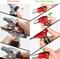 Blow Torch, Professional Kitchen Cooking Torch with Lock Adjustable Flame Refillable Mini Blow Torch Lighter for BBQ, Baking, Brulee Creme, Crafts and Soldering(Butane Gas Excluded)